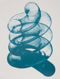 Dessin extrudé, Tuyau ⌀14cm, enroulé / Baptiste Meyniel | Meyniel, Baptiste. Artiste